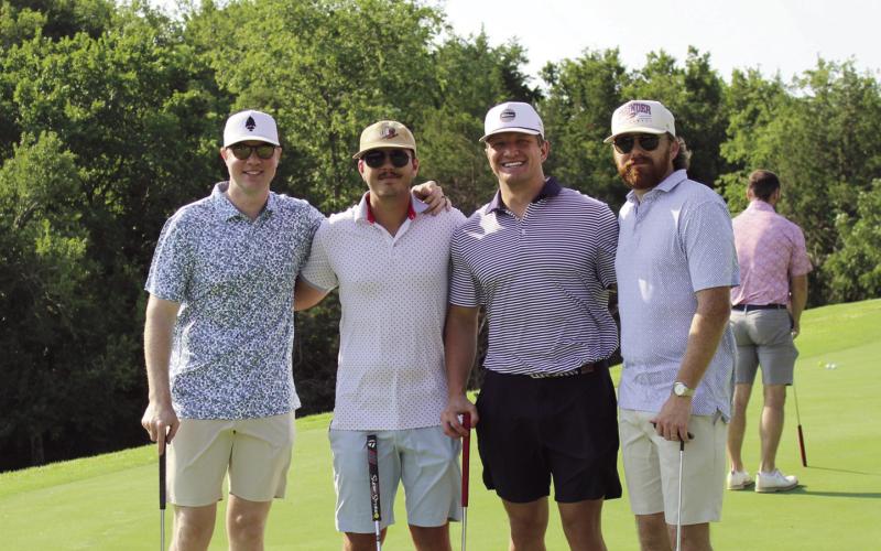 3rd A Flight Winner- Kaleb McSperitt (Far Right)