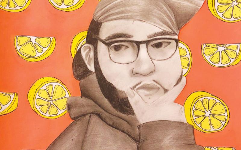 Geary Art Students Show Their Skills in Spring Portrait Project