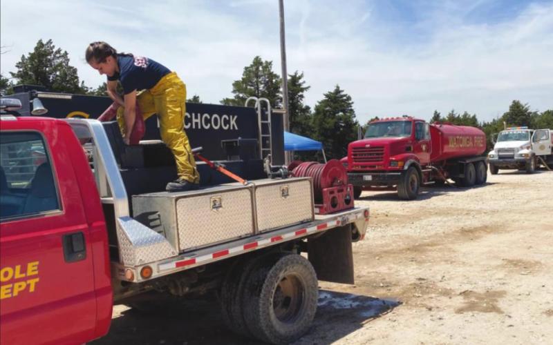 Dobrinski Praises Fire Control Efforts