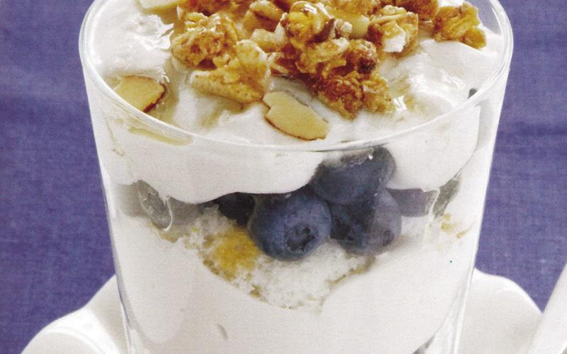 Honey-Laced Blueberry Parfaits