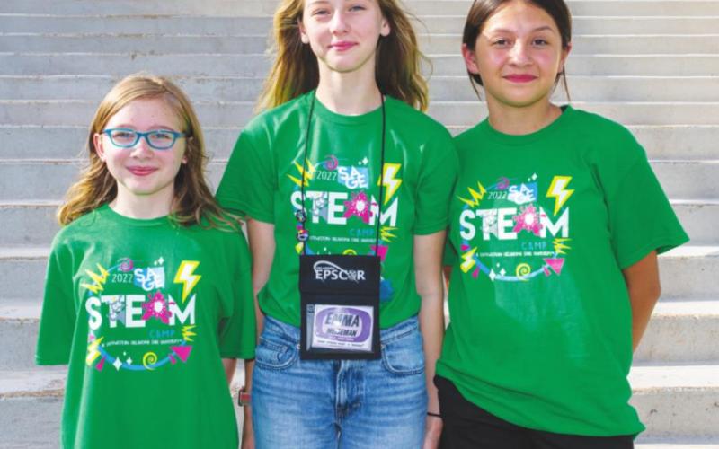 Among those attending were Abby Everly &amp;amp; Randi Upchego from Geary Public Schools along with Emma Meiseman from Okeene Public School.