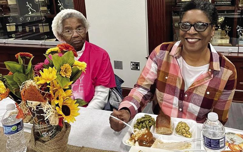 Thanksgiving Meal and Teachers of the Year