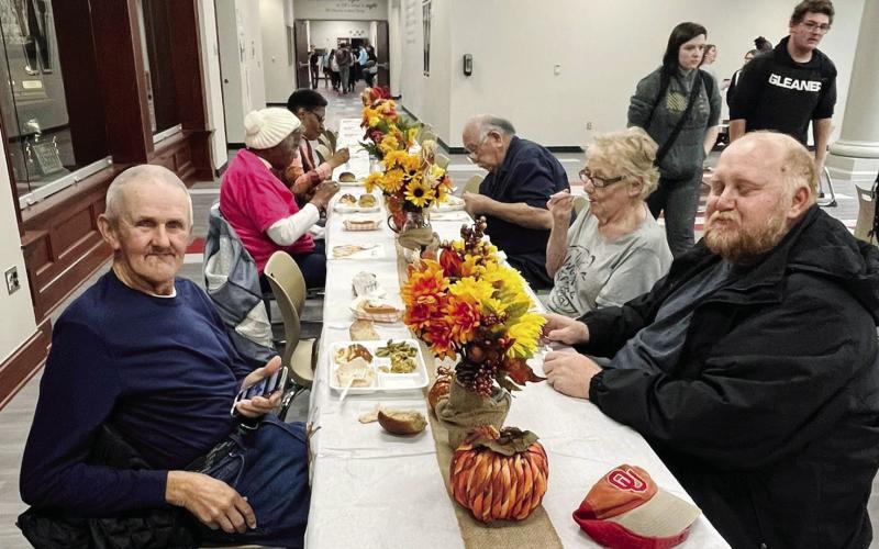 Thanksgiving Meal and Teachers of the Year
