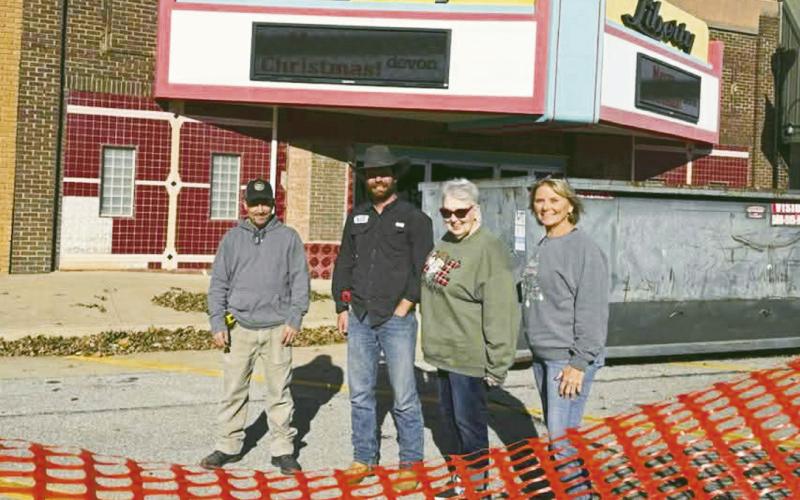 Theater Facelift Begins