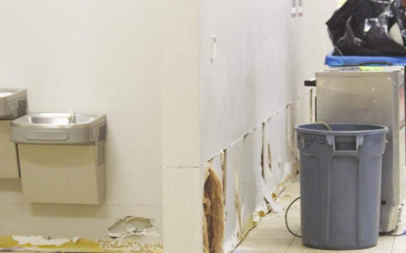 Busted Pipe Causes Flooding, Headaches at WHS