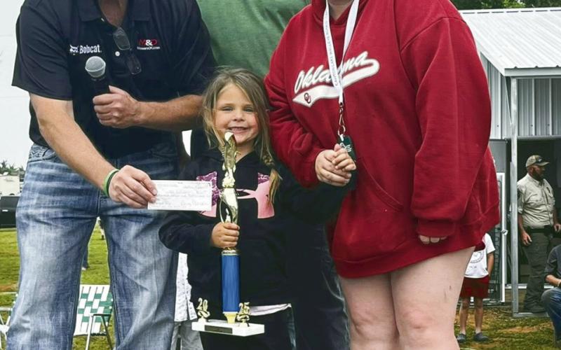 Little girl, big fish