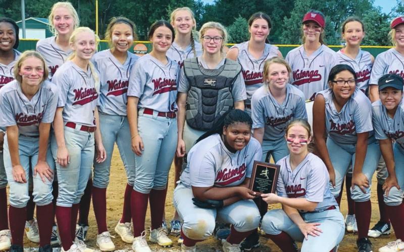 Lady Eagles Bring Home Trophy