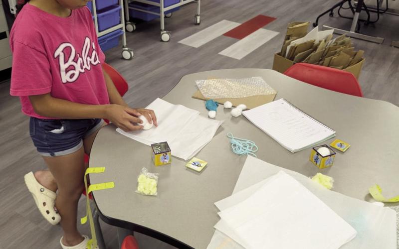 3rd and 4th Grade STEM Camp. Learning and Growing.