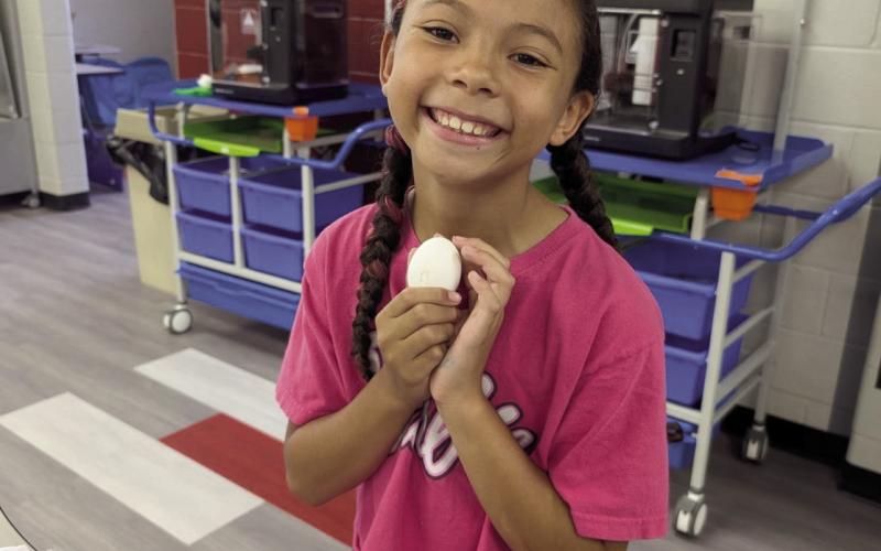 3rd and 4th Grade STEM Camp. Learning and Growing.
