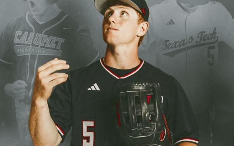 (TOP LEFT) Kaleb Thiessen has signed to play college baseball and pursue his education at Texas Tech University at Lubbock. Meanwhile, (TOP RIGHT) Lexi First is the strikeout queen with more than 100