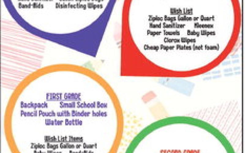 2025/2026 Enrollment Dates &amp; School Supply Lists
