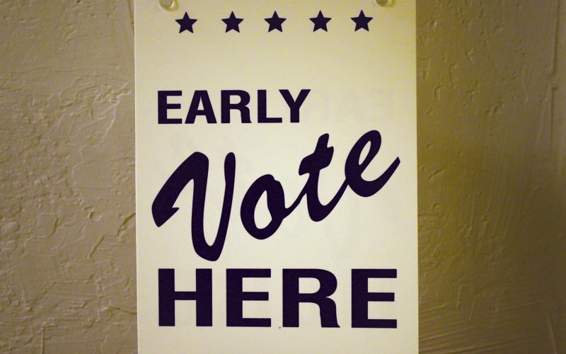 Early Voting Begins