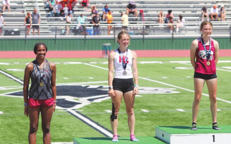 Lady Eagles Take Academic Championship at State Track Meet