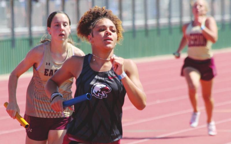 Lady Eagles Take Academic Championship at State Track Meet