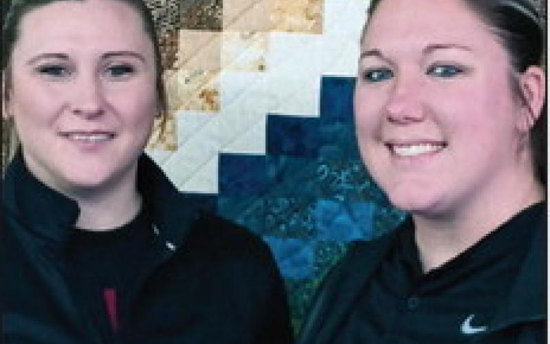 Lady Eagle Coaches Speak to Watonga Kiwanis Club