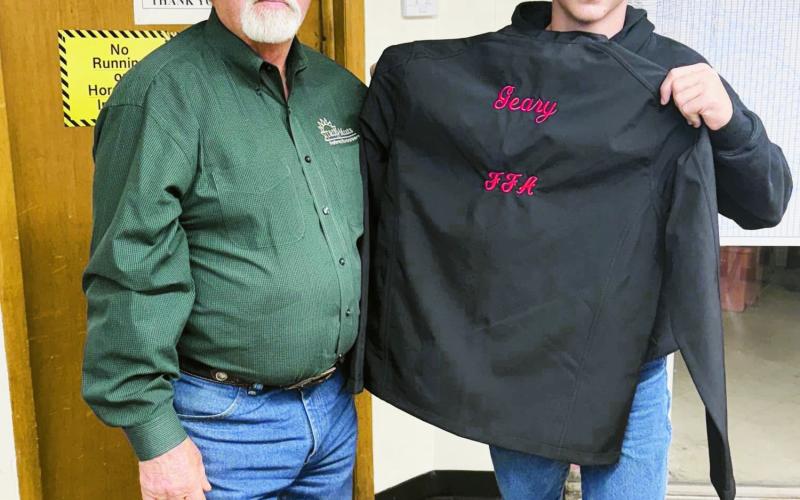 Top Salesman Earns Jacket
