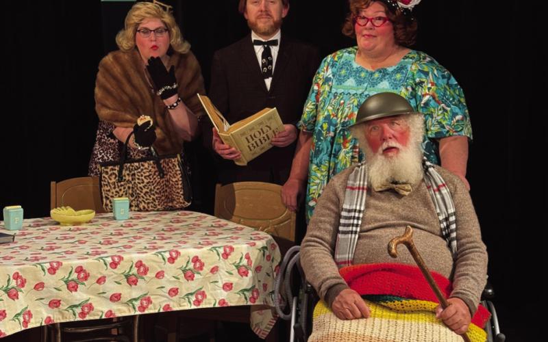 The cast of Dearly Departed make departure hysterical at the Watonga Community Theatre May 31-June 2