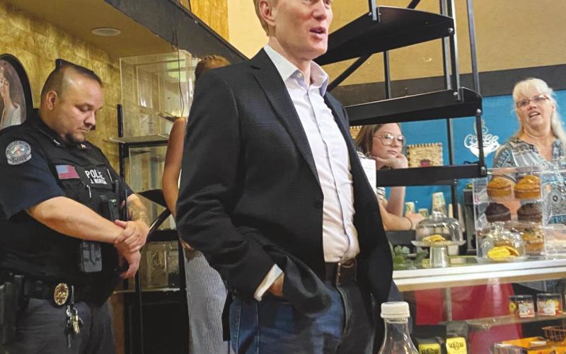 Lankford Makes Campaign Stop in Watonga