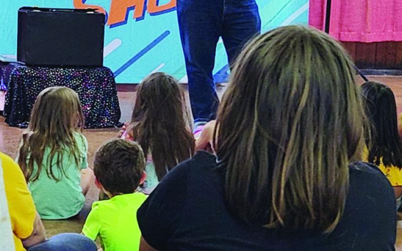 Keith Coast at Library Summer Program