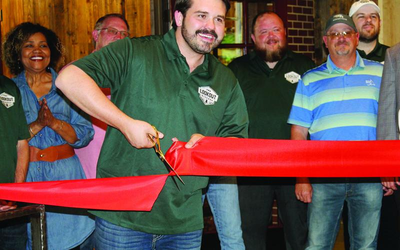 The ribbon was cut Memorial Day Weekend at the Lookout Kitchen at Roman Nose Stte Park.