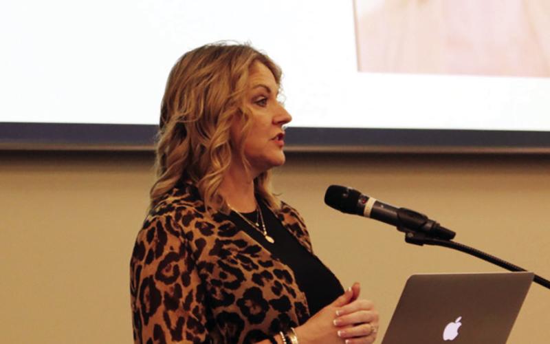 Blaine County Tax Assessor Misty Kitson was one of many elected officials who spoke Thursday to high school seniors at the TB and Elva Ferguson Good Government Symposium. The speakers explained what their job is, how they decided to run and how it impacts the community.