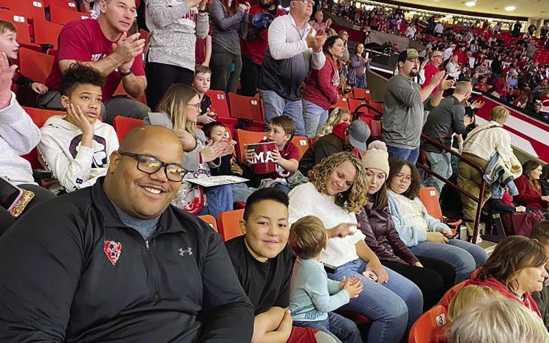 Geary Elementary's Stars of Honor recipients were recognized for their hard work in the the classroom and commitment to excellence with tickets to the OU vs Texas basketball game.