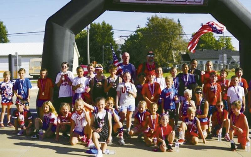 The top three finishers for JH/HS were James Havener; Ryder Garrett; Liam Cox Top three for elementary were Olivia Garrett; Isabella Peters; Ellis Stewart.