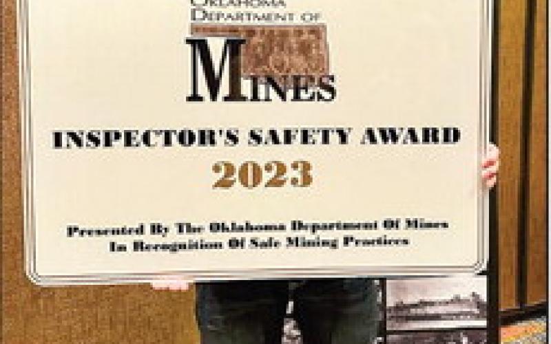 Local Man Wins Mine Safety Award
