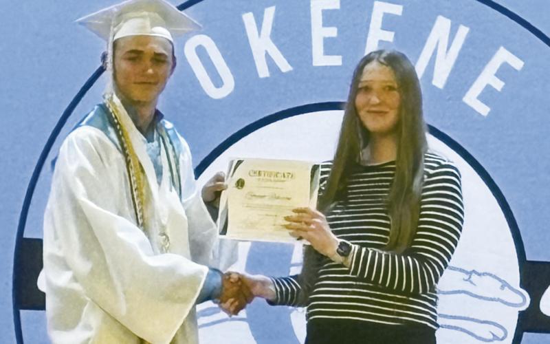 OHCE Honors Okeene Senior