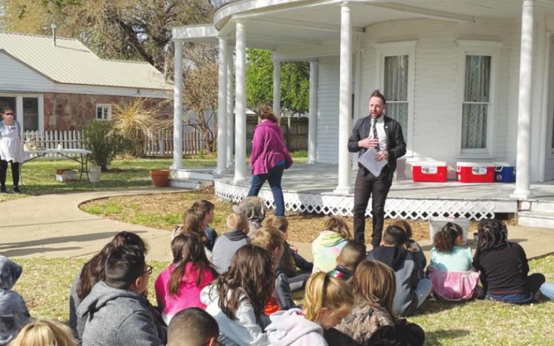 Editor Visits Ferguson Home