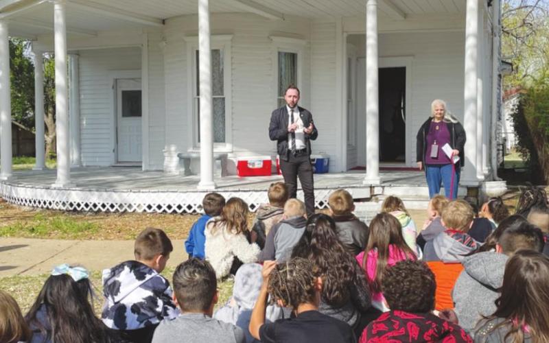 Editor Visits Ferguson Home