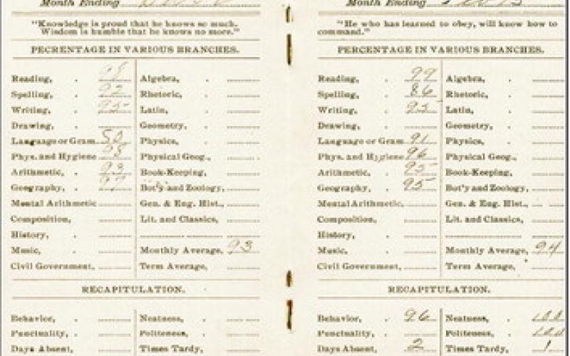 State Issues School Report Cards