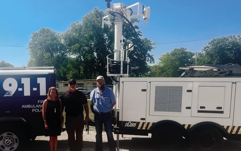 Devon Donates Trailer to Blaine County Emergency Management