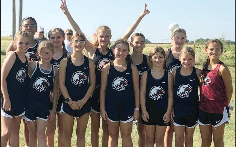 Eagles Run Hard at Kingfisher Cross Country