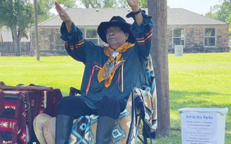 “Art in the Park” Brings Fun to Watonga