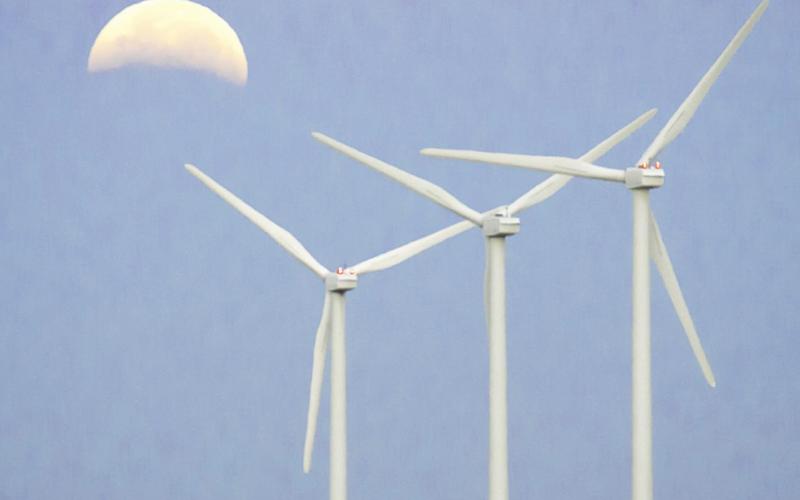 Traverse Wind Project Under Construction in Blaine County