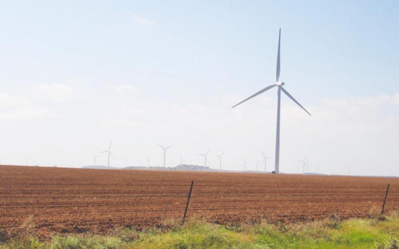 Traverse Wind Project Under Construction in Blaine County