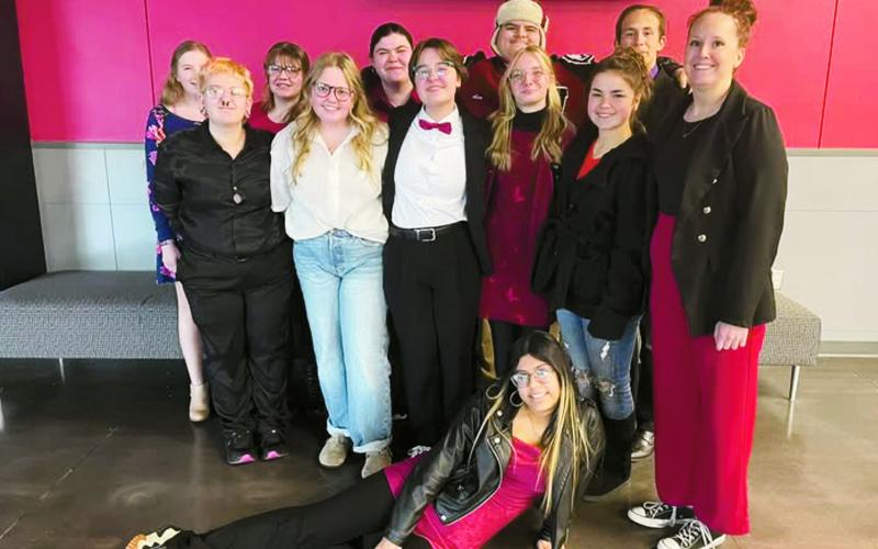Watonga High School Academic Team is the Area Runner-Up, which qualifies it for state competition on February 1.