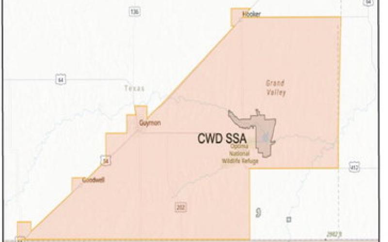 A fourth case of a wild deer infected with Chronic Wasting Disease has prompted the Oklahoma Department of Wildlife Conservation to expand its existing Selective Surveillance Area (SSA) for CWD in Texas County westward and southward.