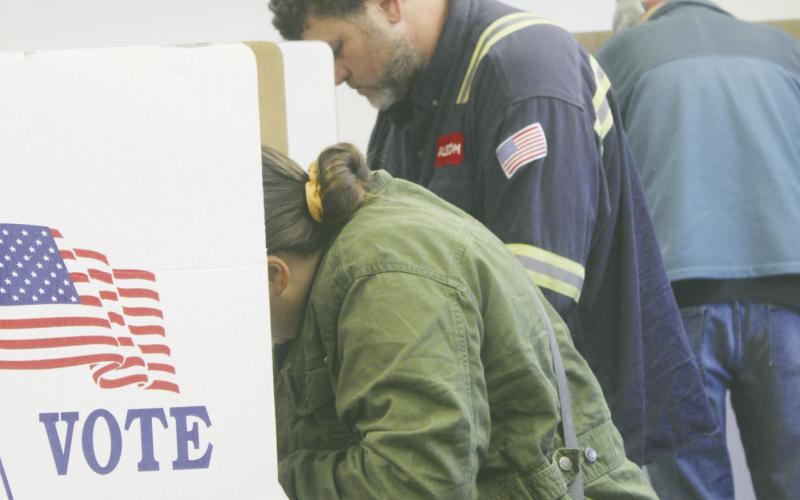 Voting Tuesday was steady all day with times of longer than average waits to get to the booth in Watonga. Early voting was heavy as well, with poll workers saying the foot traffic was also steady-to-hevy in spite of an added day to early vote.