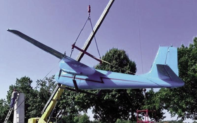 1940s Plane Now on Display at Eldon Lyon Park in Bethany