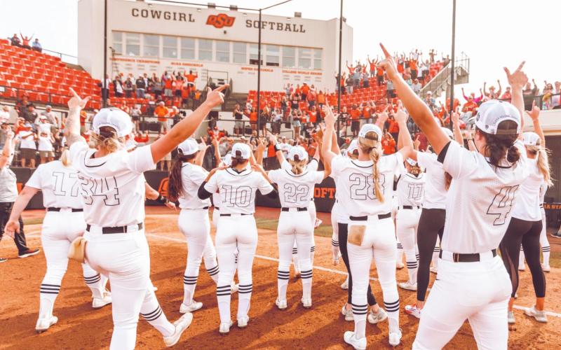 (Photos provided by Oklahoma Sooners softball program and Oklahoma State softball program)