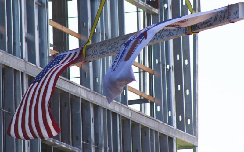 Last Beam Ceremony Held at Lucky Star Casino
