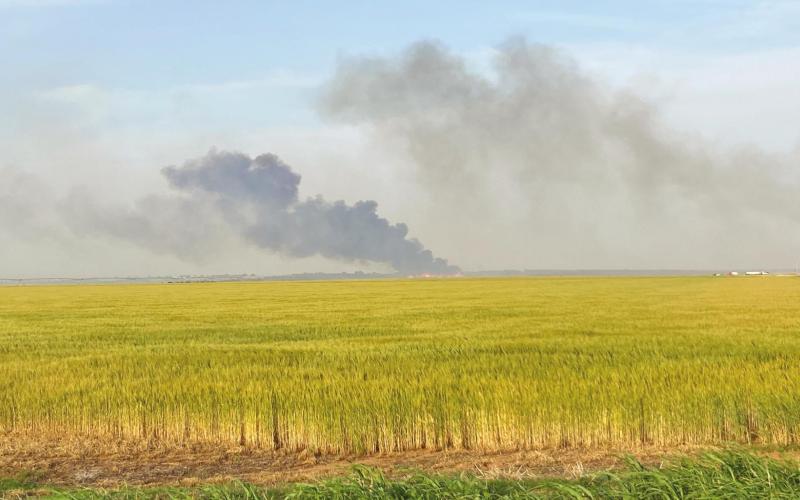 Local Crews Help Knock Down Caddo County Fire