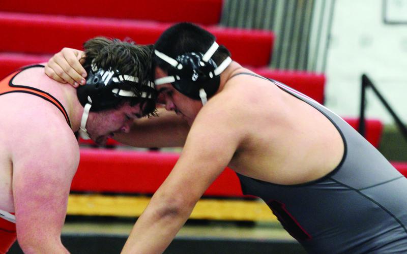 Wrestlers Dominate Mangum