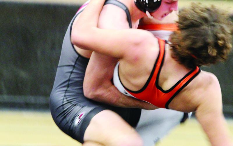 Wrestlers Dominate Mangum