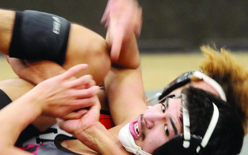 Wrestlers Dominate Mangum