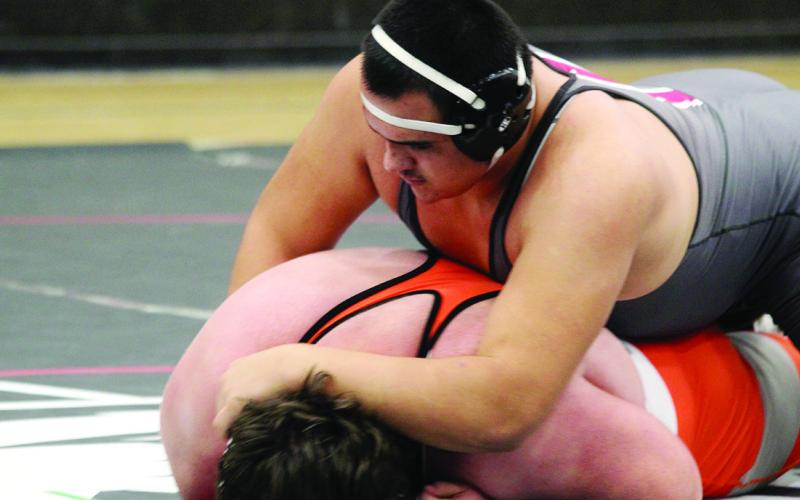 Wrestlers Dominate Mangum