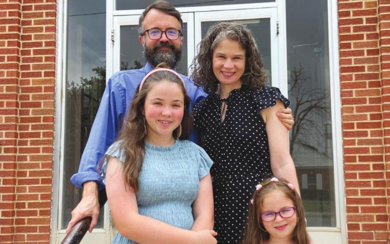 Erik Tryggestad and his family