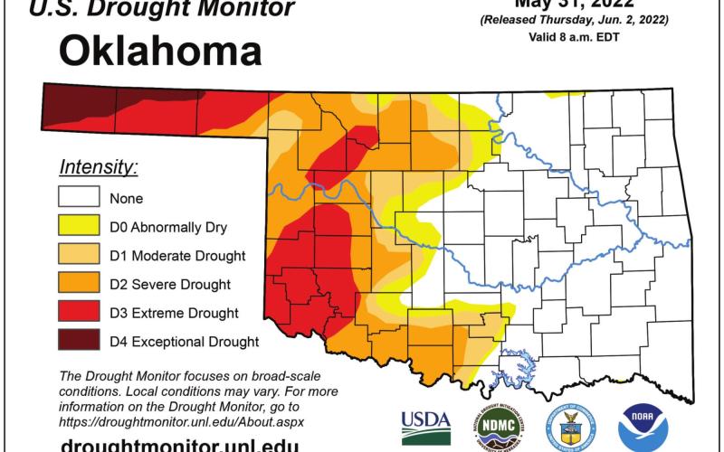Soaking Rains Knock Western OK Drought Down a Peg